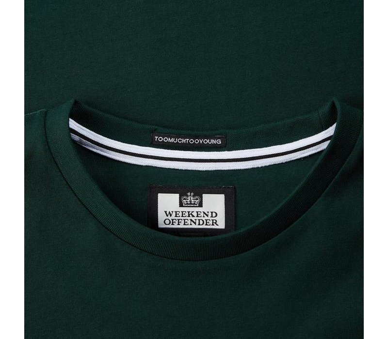 Weekend Offender Sipe Sipe t-shirt Deep Forest Green