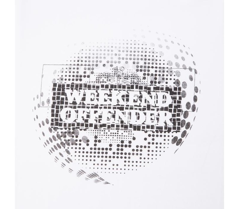 Weekend Offender Globe t-shirt White