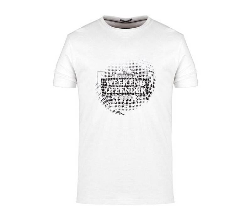 Weekend Offender Globe t-shirt White