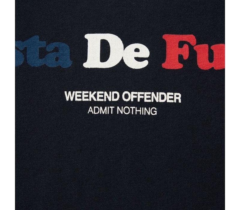 Weekend Offender Fiesta de Futbol t-shirt Navy