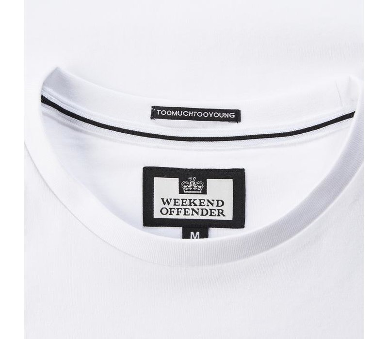 Weekend Offender Stamps t-shirt White