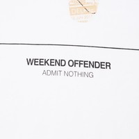 Weekend Offender Stamps t-shirt White