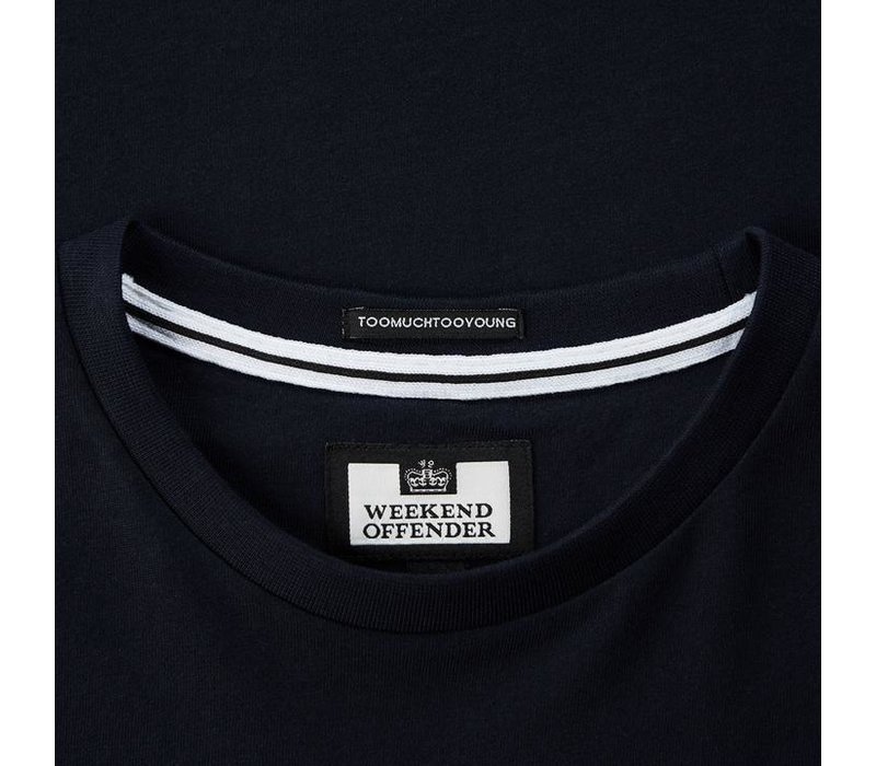 Weekend Offender Stamps t-shirt Navy