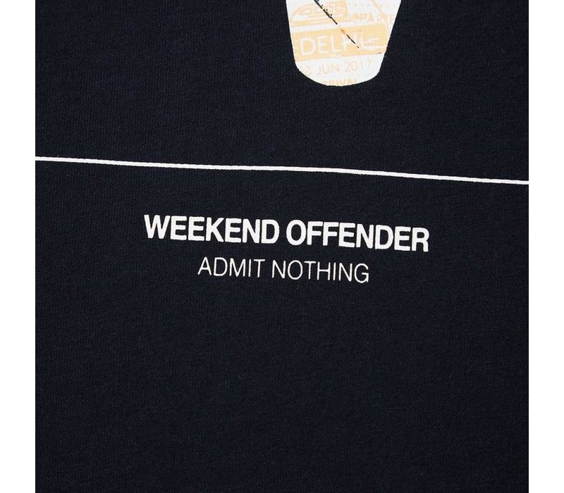 Weekend Offender Stamps t-shirt Navy