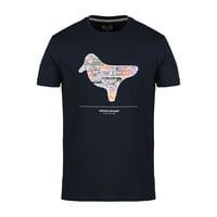 Weekend Offender Stamps t-shirt Navy