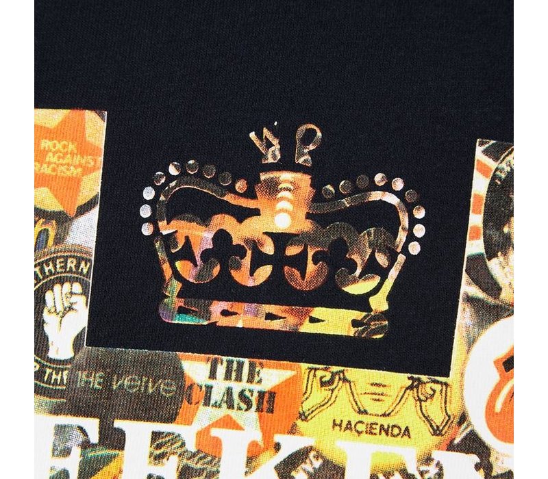 Weekend Offender Badges t-shirt Navy