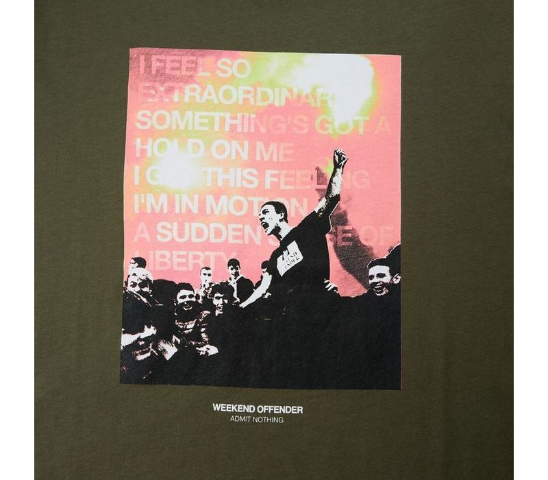 Weekend Offender True Faith t-shirt Military Green