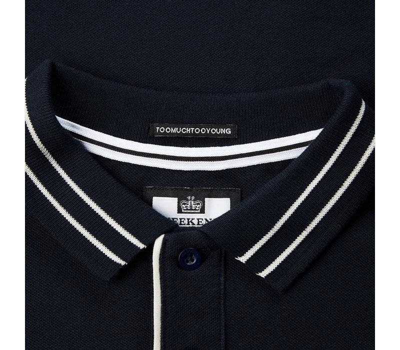 Weekend Offender Bermejo polo Navy