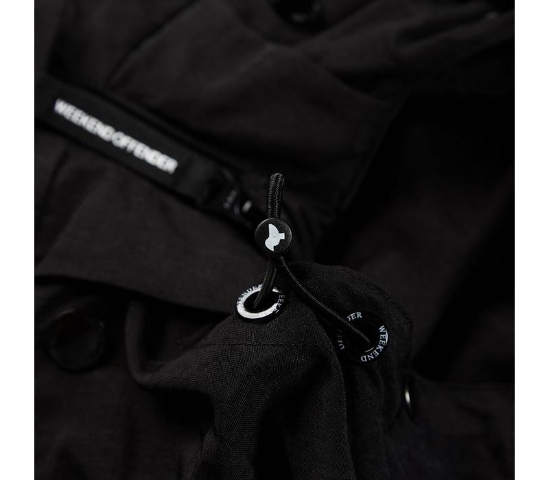 Weekend Offender Cobija face mask jacket Black