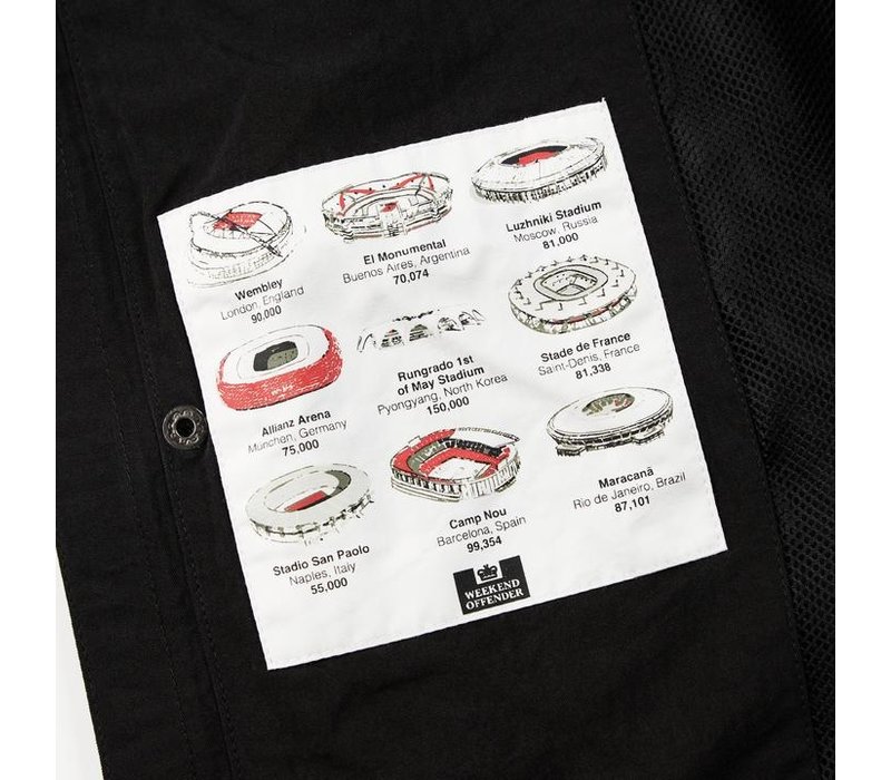 Weekend Offender Cobija face mask jacket Black