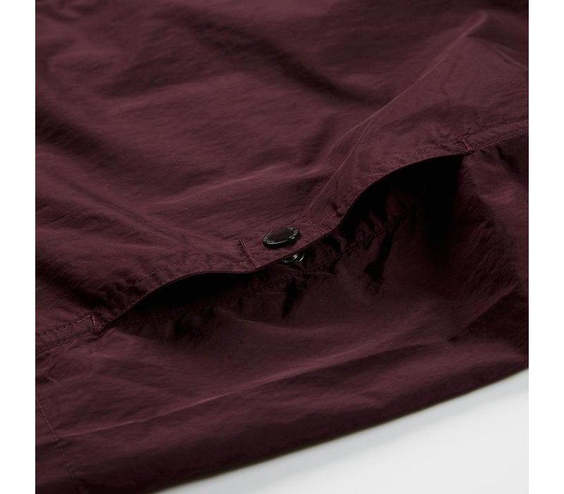 Weekend Offender Vinnie overshirt jacket Burgundy Red