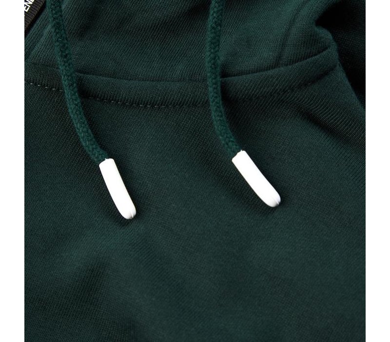 Weekend Offender Caranavi hooded sweatshirt Deep Forrest Green