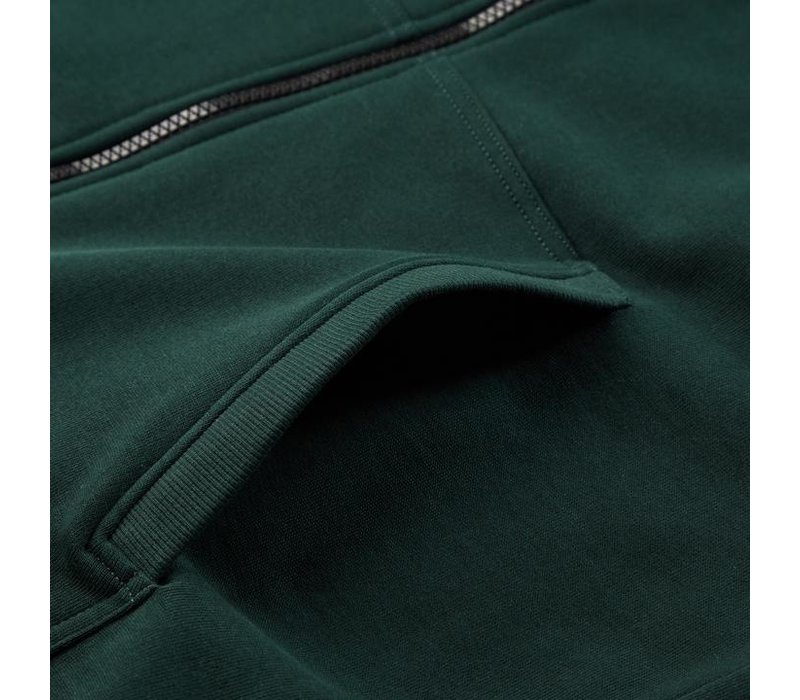 Weekend Offender Caranavi hooded sweatshirt Deep Forrest Green