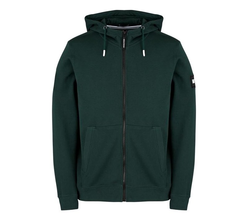 Weekend Offender Caranavi hooded sweatshirt Deep Forrest Green