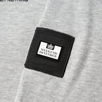 Weekend Offender WO Sweat crew neck sweatshirt Grey Marl