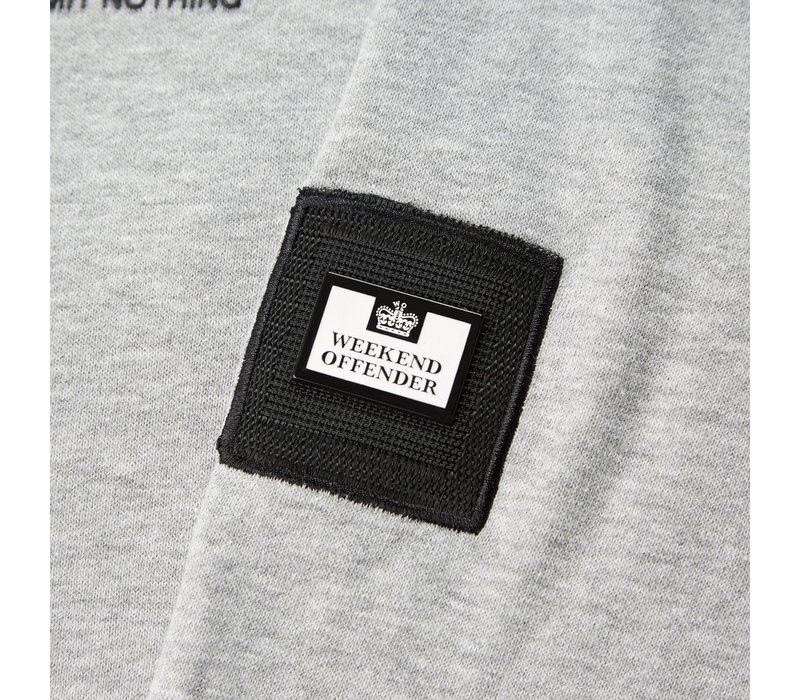 Weekend Offender WO Sweat crew neck sweatshirt Grey Marl