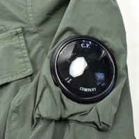 C.P. Company green nycra lens detail overshirt jacket size 54 - Archivio85
