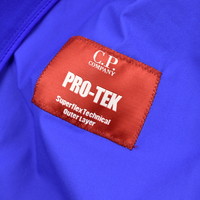 C.P. Company blue pro-tek utility mille miglia goggle hood anorak