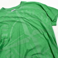 Stone Island green night vision compass logo t-shirt XXL