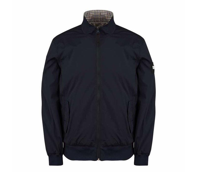 Weekend Offender Capricious reversible jacket Check/Navy