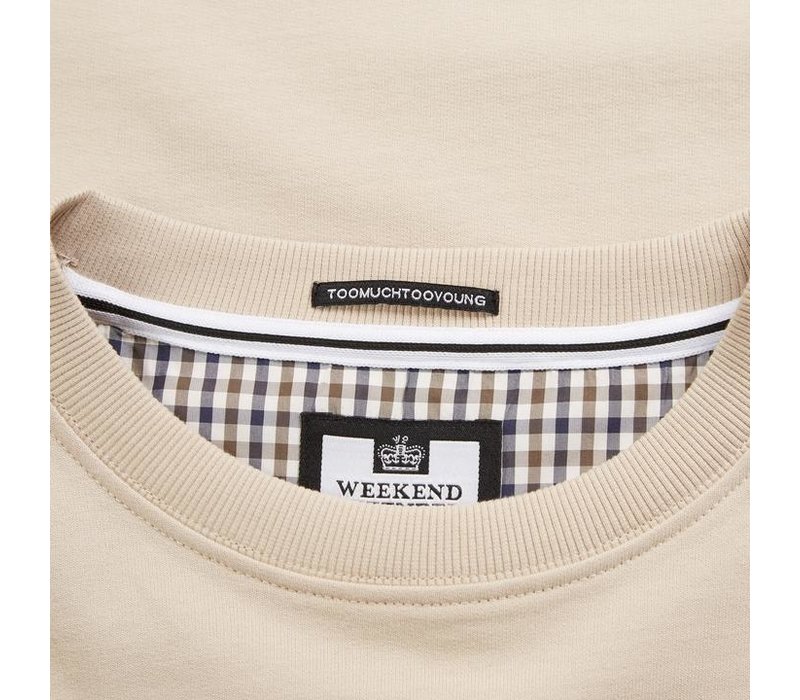 Weekend Offender Miho crew neck sweatshirt Sand