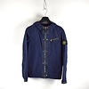 Stone Island Stone Island navy spalmatura coated nylon hooded jacket M