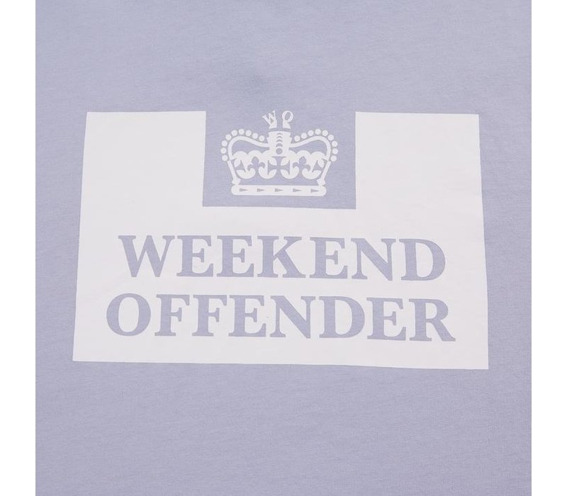 Weekend Offender Prison logo t-shirt Lavender