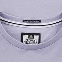 Weekend Offender Prison logo t-shirt Lavender