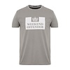 Weekend Offender Weekend Offender Prison logo t-shirt Bullet Grey