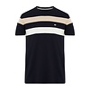 Weekend Offender Weekend Offender Honopu striped t-shirt Navy