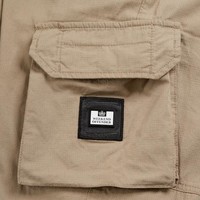 Weekend Offender Pianemo cotton ripstop cargo pants Stone