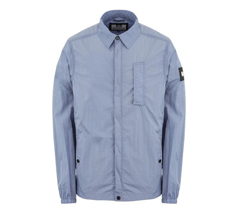 Weekend Offender Sorvino overshirt jacket Steel Blue