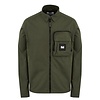 Weekend Offender Weekend Offender Railay long sleeve cotton ripstop overshirt Dark Army Green