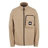 Weekend Offender Weekend Offender Railay long sleeve cotton ripstop overshirt Stone