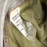 C.P. Company beige canvas cotton '991 continuative garment mille miglia goggle jacket 52