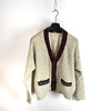 C.P. Company C.P. Company grey wool '986 knit cardigan 52