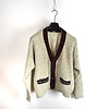 C.P. Company grey wool '986 knit cardigan 52