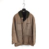 C.P. Company C.P. Company brown reversible leather knit lined '987 parka 54