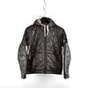 Stone Island Stone Island grey reversible quilted hooded jacket L