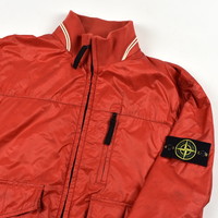 Stone Island Stone Island red micro rip stop 7 den tyvek shield bomber  jacket L