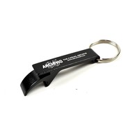 Archivio85 bottle opener keyring Black