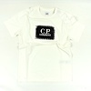 C.P. Company C.P. Company jersey 30/1 label print crew t-shirt Gauze White