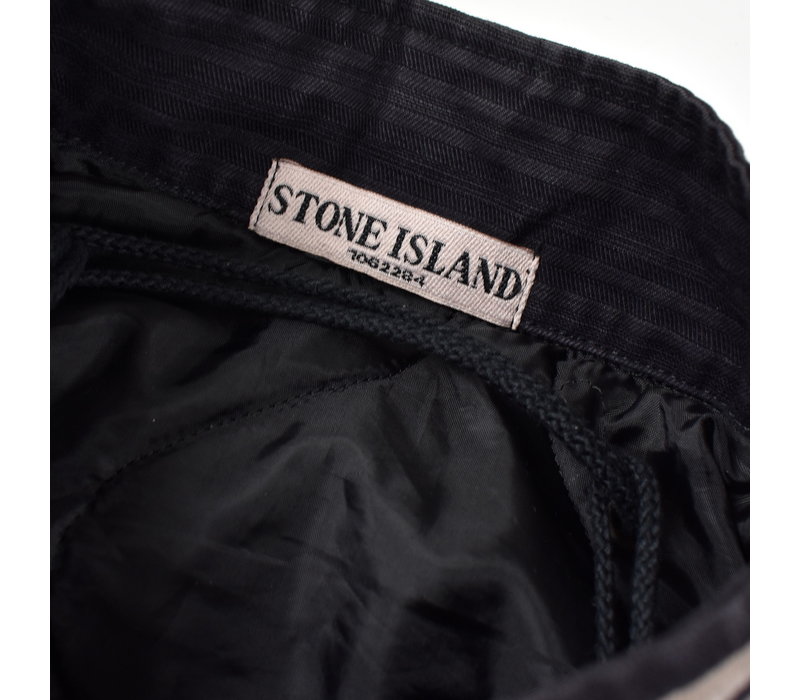 Stone Island black wool lined field jacket XXL