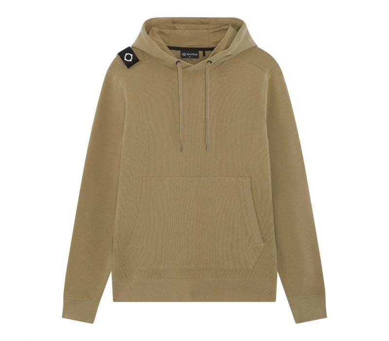 MA.STRUM core overhead hoody Aloe Green