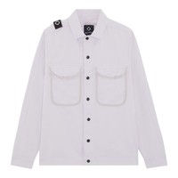 MA.STRUM two pocket overshirt Thistle Pink