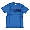 C.P. Company C.P. Company jersey 30/1 triple label print crew t-shirt Lyons Blue