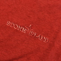 Stone Island red ss '002 spell out logo t-shirt L