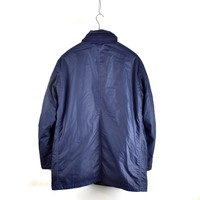 Stone Island blue mussola gommata jacket XXL