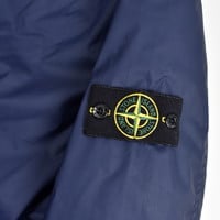 Stone Island blue mussola gommata jacket XXL