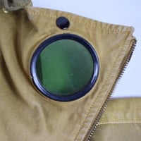C.P. Company beige mais canvas cotton '988 explorer prototype goggle jacket 52